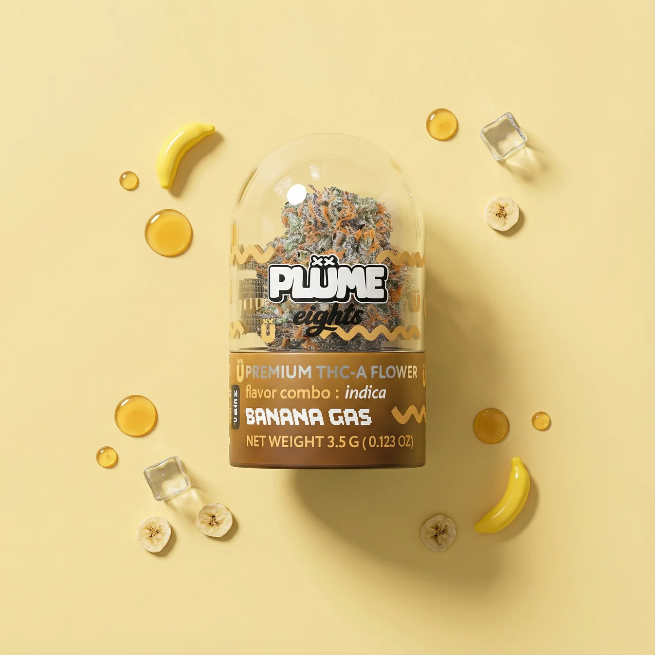 PLUME EIGHTS BANANA GAS PLUME EIGHTS BANANA GAS