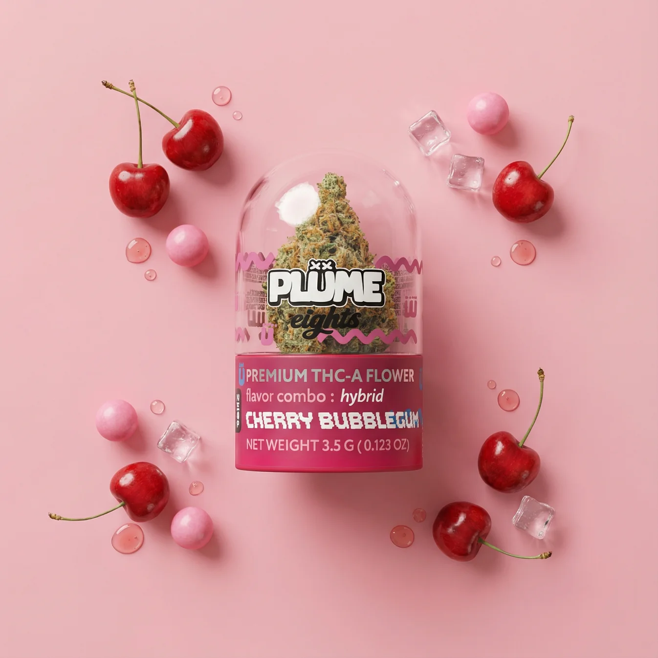 PLUME EIGHTS CHERRY BUBBLEGUM PLUME EIGHTS CHERRY BUBBLEGUM