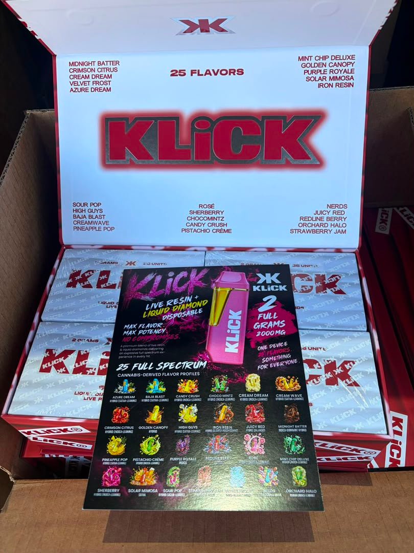 KLICK 2G DISPOSABLE KLICK 2G DISPOSABLE